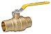 Mueller 107-853NL Solder No Lead Packing Gland Full Port 600-PSI Ball Valve, 1/2-Inch
