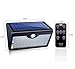 Solar Lights Outdoor, ECHTPower 60 LEDs Wireless Solar Motion Sensor Light with Remote Control, 5 Optional Modes with IP65 Waterproof,Wide Detection and Lighting Angle Security Light for Garden, Path