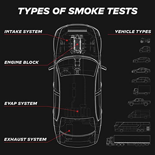 AutoLine Pro Automotive Smoke Machine Leak Detector EVAP Vacuum
