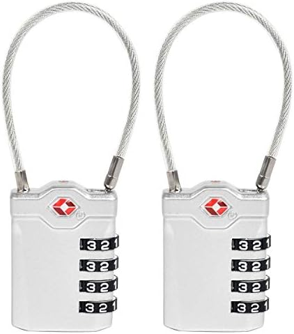 ｋｒｏｅｕｓ クロース Tsaロック ワイヤーロック 小型 アメリカ旅行 4桁ダイヤル式 Tsa職員 専用カギ トラベルグッズ セキュリティ 盗難防止 施錠 税関検査 海外旅行 2個セット Rwenzorisustainable Org