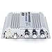 Car Amplifier, ELEGIANT 300W 12V Super Bass Mini Amplifier 2.1-Channel Auto Sound Enlarger Lightweight Hi-Fi CD iPod MP3 MP4 Car Audio Stereo Bass Amplifier