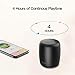 dodocool Wireless Speaker Mini Portable Bluetooth Speakers Built-in Mic and Selfie Remote Control, Low Harmonic Distortion for iPhone iPad Android Smartphone More (Black)