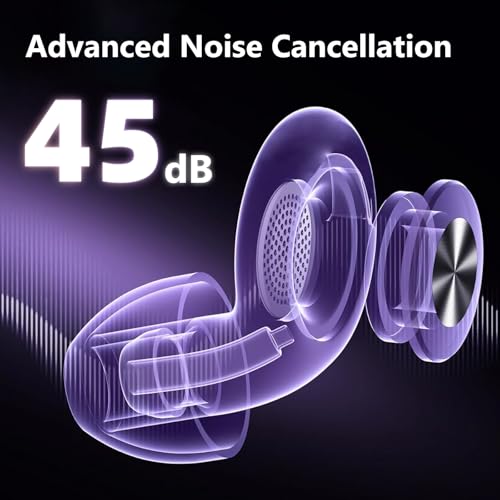 Ear Plugs for Sleeping Noise Cancelling, 45 dB Noise Reduction Earplugs Silicone Concert EarPlugs for Reusable