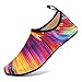 VIFUUR Water Sports Shoes Barefoot Quick-Dry Aqua Yoga Socks Slip-on For Men Women Kids