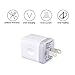 Dual USB Wall Charger, HUHUTA 3Pack 2.1A Home Travel Rapid USB Power Adapter Wall Charger Plug Compatible iPhone, Samsung Galaxy, Note, Nexus, HTC, Oneplus, Google, Motorola, Blackberry, Sony and More