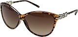 GUESS Women's Acetate Soft Cat-Eye Cateye Sunglasses, to-34, 60 mm