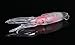 20pcs/lot 7.5cm Octopus Lures Glow in Dark Luminous Bulb Squid Skirts Soft Trolling Lures Bait Fishing Tackle Saltwater