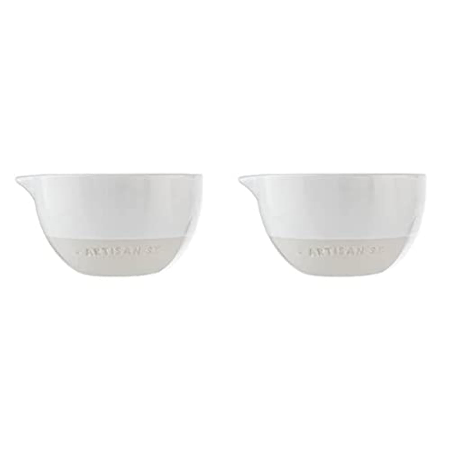 ARTISAN STREET White Set of 2 Prep Bowls