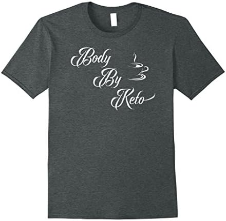 Mens Funny Keto On Diet T-Shirt - High Fat Low Carb Bacon Lovers 3XL Dark Heather