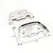 Chrome Skull Passenger Footboard Covers For Harley CVO Street Glide FLHXSE/ Ultra Limited FLHTK/ Heritage Softail FLST/ Wide Glide FXDWG