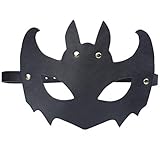 EXCEART Role Play Blindfold PU Leather Blindfold