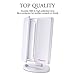 Tri-Fold Lighted Vanity Mirror with 21 LED Lights Touch Screen 1X/2X/3X Magnifying Makeup Mirrors, 2 Power Supply Modes
