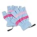 USB Heating Winter Gloves, Iusun Women Hand Warm Gloves Heated Fingerless Warmer Mitten (Blue) (A-Blue)