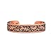 Accents Kingdom Copper Paisley Design Magnetic Therapy Bangle Golf Bracelet