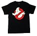Ghostbusters Ghost Logo T-shirt (Medium) Black Glow in the Dark