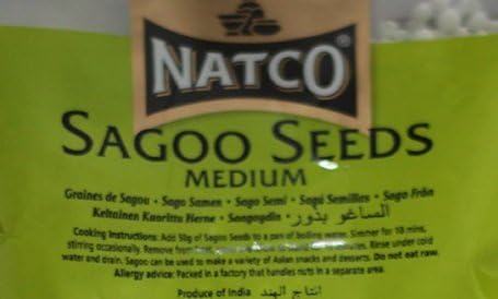 NatcoSago Seeds Medium 1.5kg