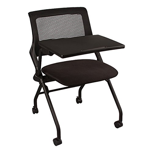 Learniture Mesh Back Tablet Arm Nesting Chair, 18 3/4" Seat Height
