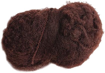 Riyang Pack of 20PCS Women's Bun Hair Nets Elastic Edge Invisible Stretchy Mesh 20" Dark Brown