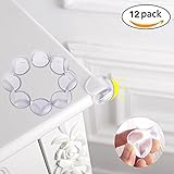 DOMIRE Baby Safety Proofing 12 Pack Clear Soft Guards Toddler Safe Protector