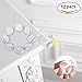 DOMIRE Baby Safety Proofing 12 Pack Clear Soft Guards Toddler Safe Protector
