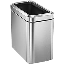 Amazon.com: simplehuman 25 Liter / 6.6 Gallon Slim Open Top
