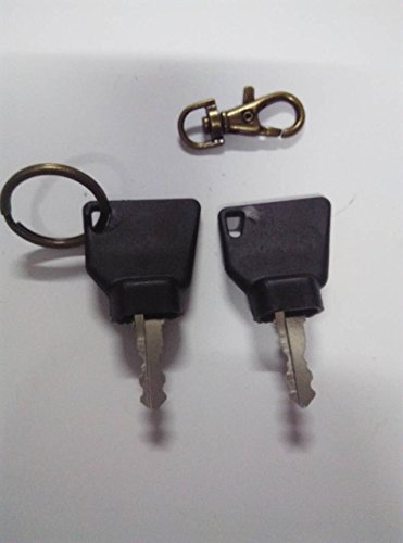 14607 2 PCS HEAVY CONSTRUCTION MACHINERY KEY SET, EXCAVATOR KEY SET, AFTERMARKET REPLACEMENT PARTS