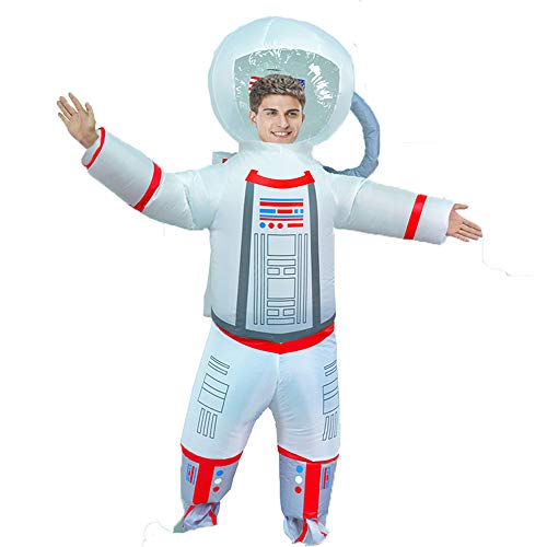 Inflatable Costume for Adult Astronaut Halloween Costume Cool Spaceman