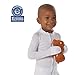 Wrap-E-Soothe Eczema Clothing for Toddlers - White Long Sleeve Bodysuit for Young Kids - Itch Relief, Ultra-Soft, and Eco-Friendly No Zinc or Dyes (9-12 Months)
