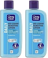 Clean & Clear Deep Cleansing Lotion for Sensitive Skin 200ml Pack of 2 view 1