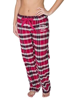 Women's 100% Cotton Super Soft Flannel Plaid Long Pajama Pants