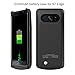Modernway Samsung Galaxy S7 Edge Rechargeable External Battery Case,5200 mAh Slim Protective Portable Charging Case, Power Bank Charger Case with Kickstand for S7 Edge(ONLY)-Black