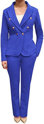 Womens Double Breasted Blazer Long Sleeves blazer jackets for women Gold Button Blazer Jackets for Women Blazers for work