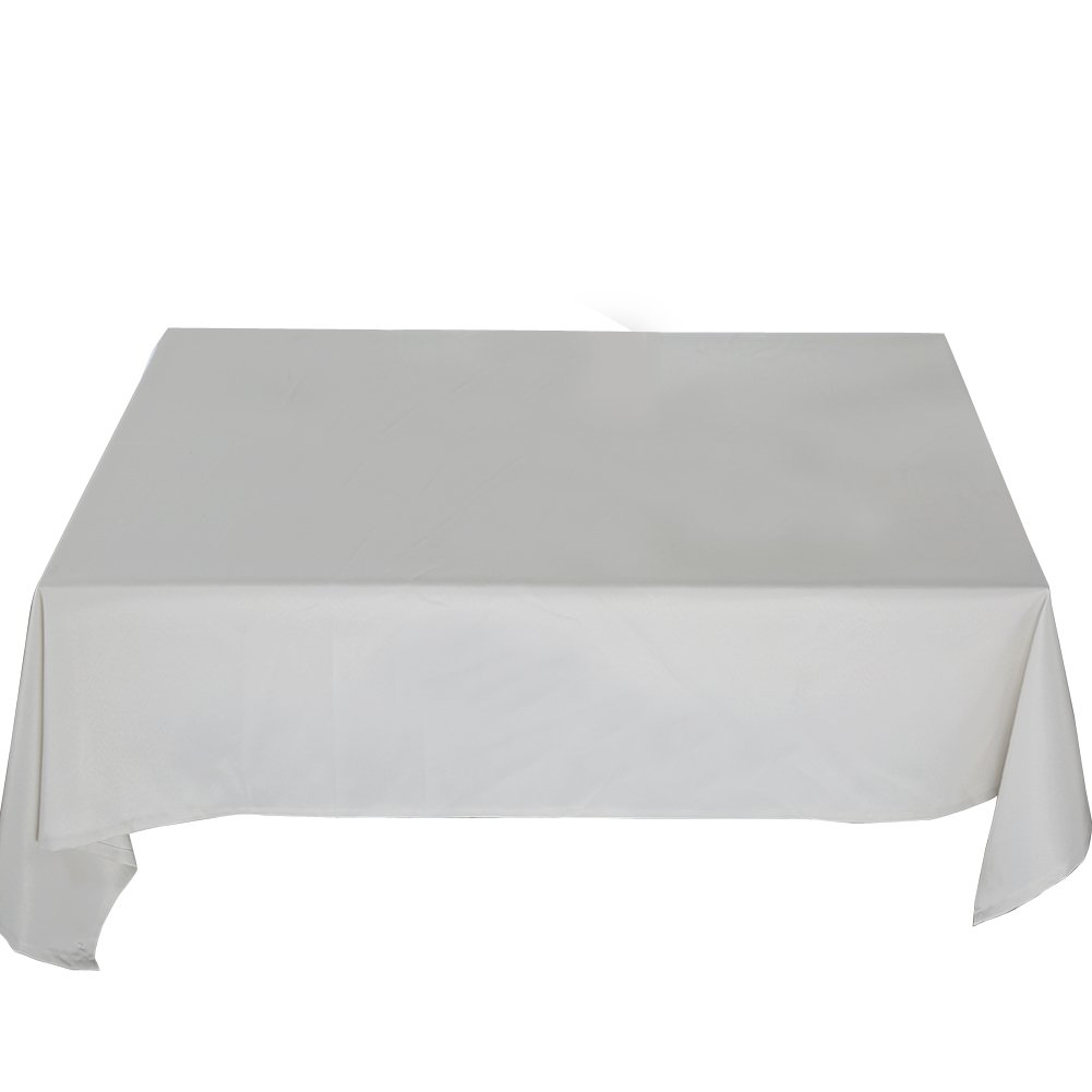 Deconovo Home Decorative Oxford Wipeable Tablecloth Rectangle