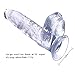 Whtao 30 cm Lifelike Dîldɔ Massager for Women Discreet Package (Color : Clear)thumb 2