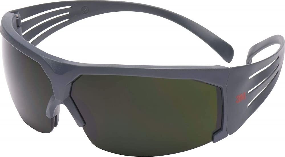 3M SecureFit Safety Glasses, Grey frame, Anti-Scratch, Welding Shade 5.0 Lens, SF650AS-EU