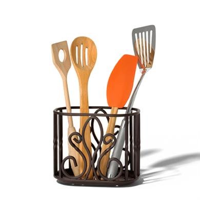 Spectrum Diversified Patrice Utensil Holder, Bronze