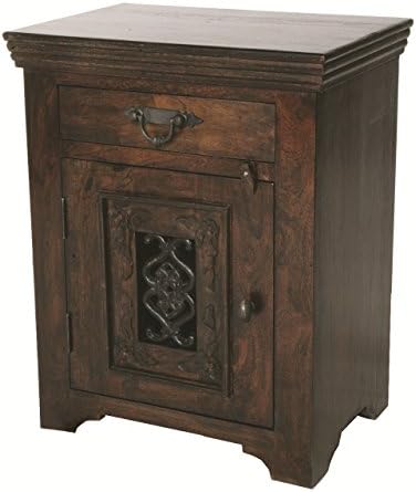 Moti Furniture Old World Design Durango Night Stand