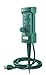 MaxWorks 80710 6-Outlet Double Sided Outdoor Power Stake with Covers-14 AWG x 3C-with Overload Protection-ETL Certified, 6 Ft. Green
