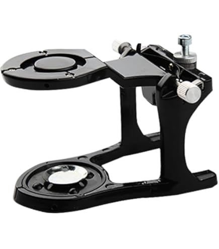 Small Adjustable Magnetic Articulator For Dental Lab Equipment