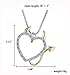 Gorgeous Devil Heart Necklace - Charming Naughty Devil Heart Pendant Necklace for Women