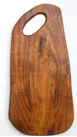 Yummy Kitchen Acasia Wooden Chopping Board Acacia Acacia Wooden Cutting Board/Chopping Board/Multipurpose Serving Tray, 39 X 20 X 1.5 cm