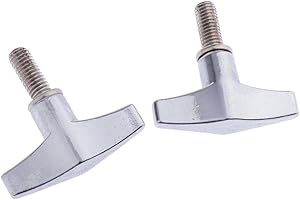 VAVEREN 2 Pieces Hi-Hat Clutch Stand Screws for Drum Set