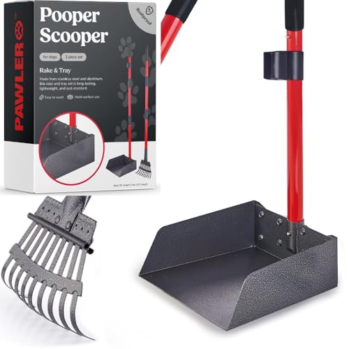 Pawler Aluminum Pooper Scooper Set