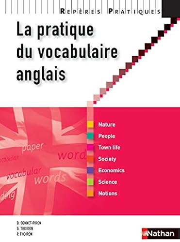 Download La pratique du vocabulaire anglais PDF