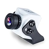 FXT T71 Mini FPV Camera 1000TVL 1/3” CMOS With NTFS/PAL OSD WDR For RC
Drone Quadcopter (White)