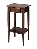 Winsome Regalia Accent Table with Drawer and Shelf