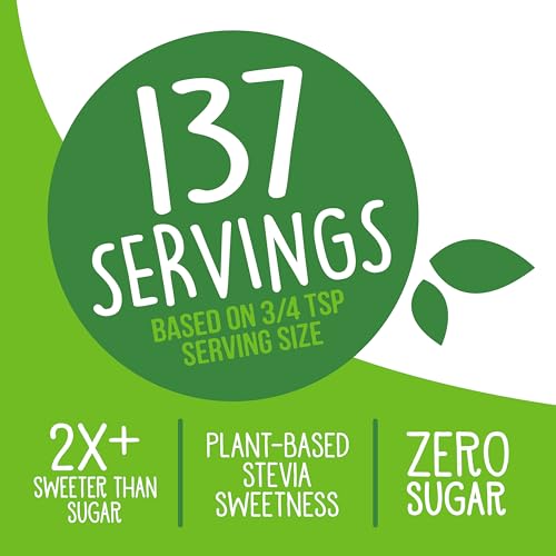 TRUVIA ORIGINAL CALORIE-FREE SWEETENER FROM THE STEVIA LEAF, 17 OUNCE REFILL BAG