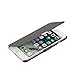 iPhone 7 Case, iPhone 8 Case, MTRONX Magnetic Ultra Folio Flip Slim PU Leather Twill Case Cover Pouch for Apple iPhone 7 iPhone 8 - Black(MG-BK1)