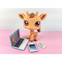 LPS Littlest Pet Shop 3 Accessories Lot Set Laptop, Tablet, Phone PET NOT INCLUDED