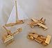 Wood Craft Model Activity Kits - Helicopter, Fighter Plane, Sail Boat, Race Car, Bird House, Bird Feeder, 6-kit Set
